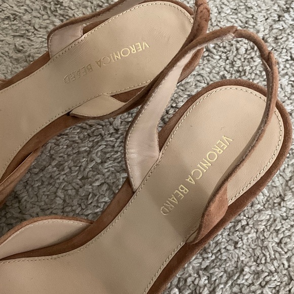 Veronica Beard Tan Slingback Heels - Picture 4 of 8